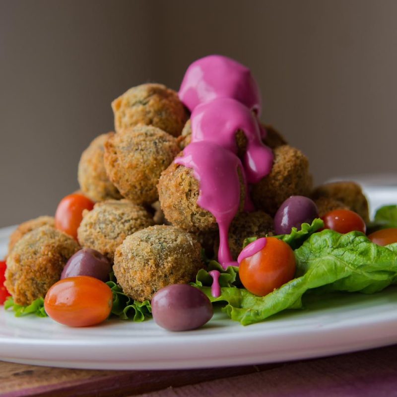 Maca falafel balls (vegan)