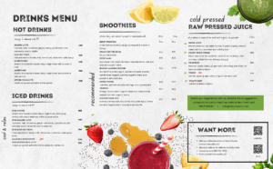 oh natuurlik Westdene menu