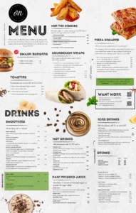 Oh Natuurlik Menu