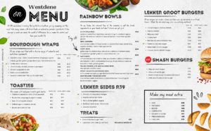Oh Natuurlik Menu