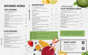 Oh Natuurlik Menu