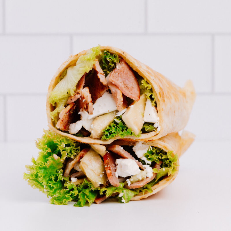 Bacon, Avo & Danish Feta Wrap