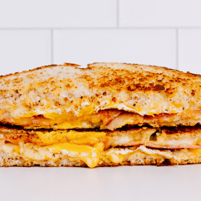Bacon, Free Range Egg & Cheese Toastie