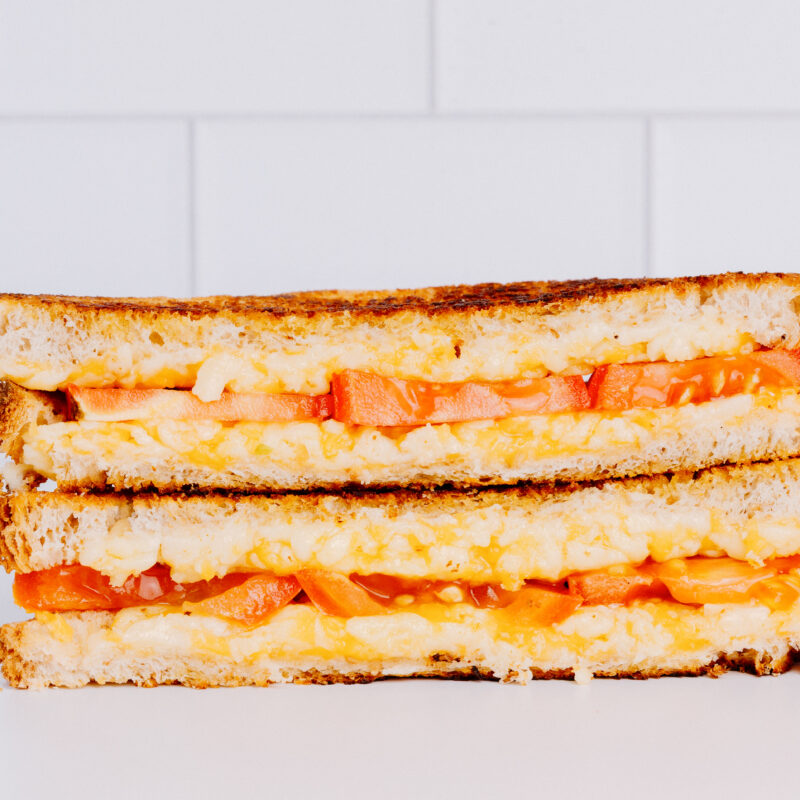 Grilled Cheese & Tomato Toastie