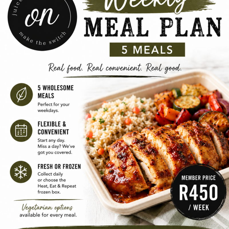 WEEKLY MEAL PLAN MEMBERSHIP