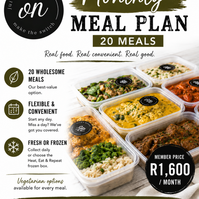 MONTHLY MEAL PLAN MEMBERSHIP